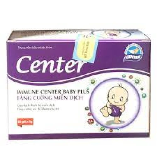 Immune Center Bayby Plus - Thực phẩm tăng cường miễn dịch cho bé