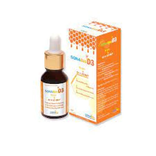 SonaBee D3 - Thực phẩm chức năng giảm nguy cơ còi xương