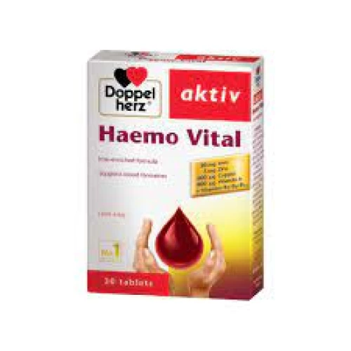 Haemo Vital - Thực phẩm chức năng bổ sung sắt và vitamin