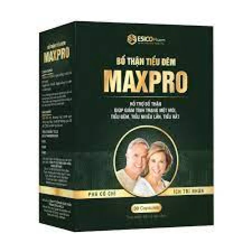 Bổ thận tiểu đêm Maxpro - Thực phẩm chức năng bổ thận, giảm mệt
