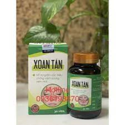 An xoan tán - Thực phẩm chức năng giảm các triệu chứng viêm xoang