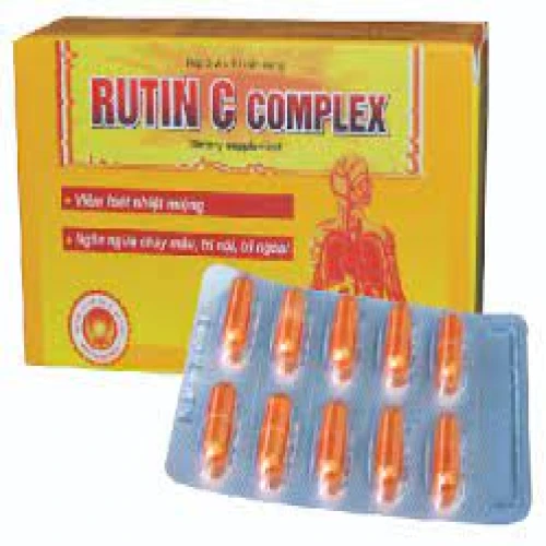 Rutin C complex 150 - Thực phẩm chức năng tăng sức bền thành mạch