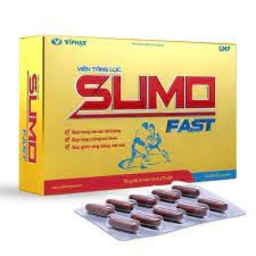 Viên tăng lực Sumo Fast - Thực phẩm chức năng bổ sung vitamin