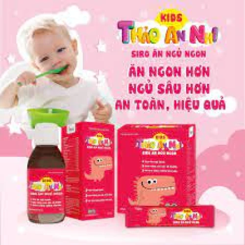 Kids Thảo An Nhi Siro ăn ngủ ngon - Thực phẩm bồi bổ cơ thể