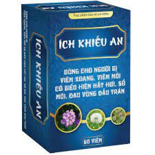 Ích khiếu an - Thực phẩm chức năng hỗ trợ thông mũi