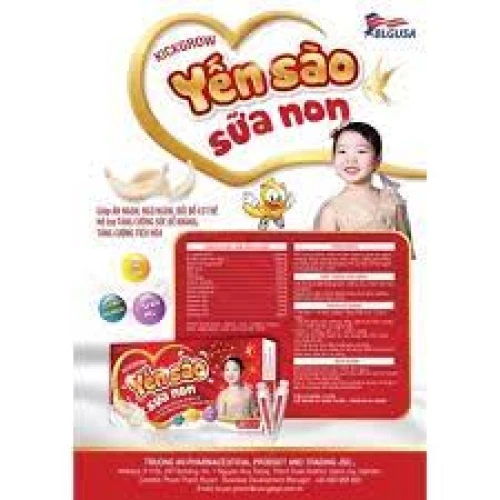 Kickgrow Yến sào sữa non - Thực phẩm tăng cường đề kháng