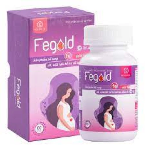 Fegold - Thực phẩm chức năng giúp bổ sung săt