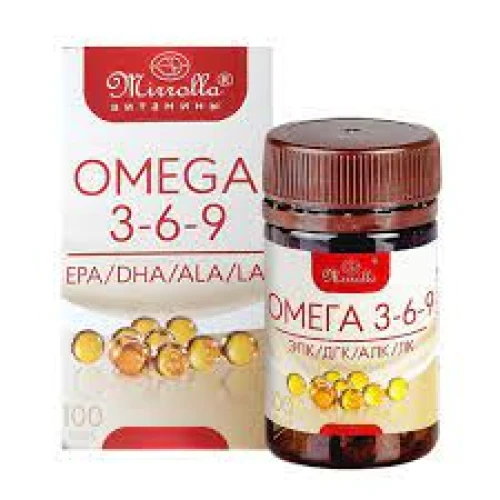 Omega 3-6-9 Mirrolla - Thực phẩm chức năng hỗ trợ tim mạch