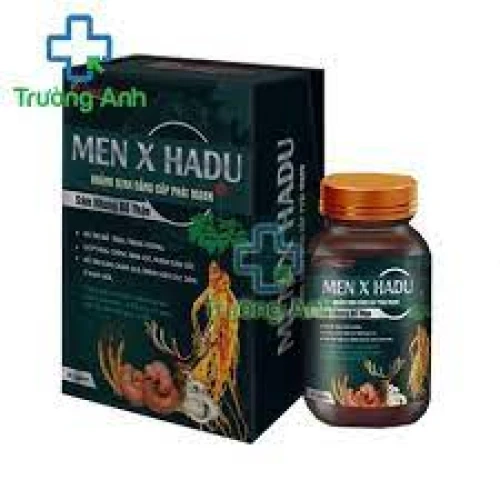 Men X Hadu Sâm nhung bổ thận - Thực phẩm bộ thận tráng dương