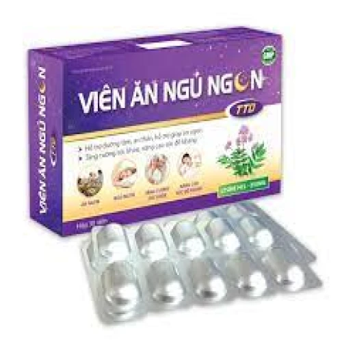 Viên ăn ngủ ngon TTD - Thực phẩm giúp ăn ngon ngủ ngon
