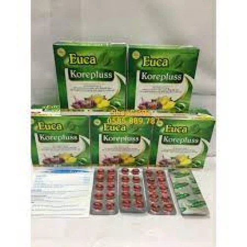 Euca Korepluss - Thực phẩm chức năng giảm ho, thông thoáng mũi