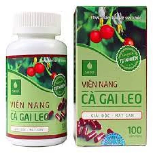 Viên nang cà gai leo - Thực phẩm chức tăng cường chức năng gan