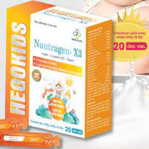 Hegokids Nuutragen - X3 - Thực phẩm chức năng nâng cao sức khỏe