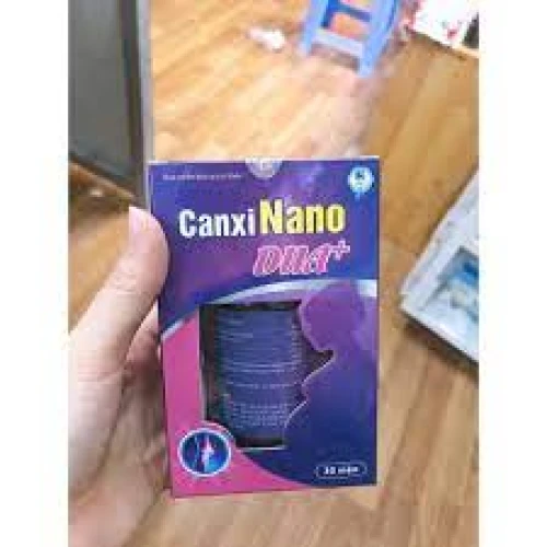 Canxi nano DHA - Thực phẩm chức năng bổ sung canxi