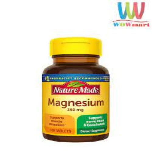 Magnesium 250mg - Thực phẩm chức năng hỗ trợ xương và răng