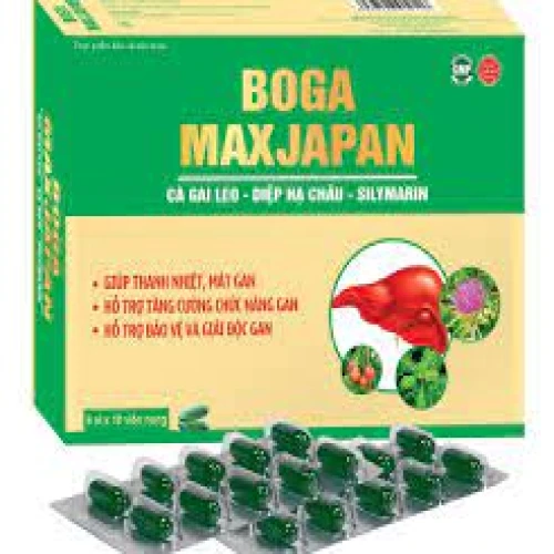 Boga maxJapan - Thực phẩm chức năng thanh nhiệt mát gan