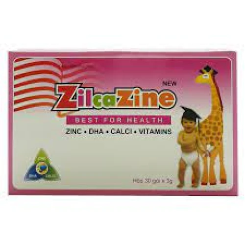 Cốm Zilcazine - Thực phẩm chức năng hỗ trợ tăng cường đề kháng