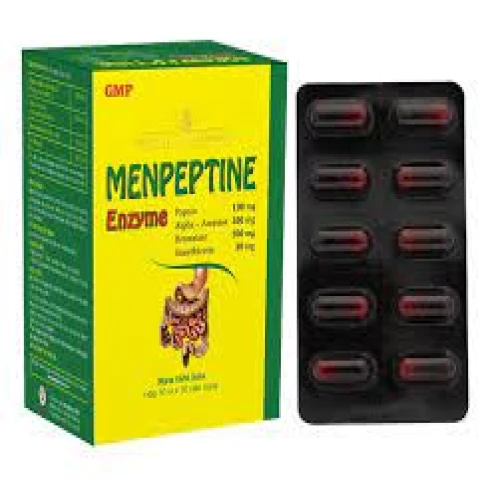 Menpeptine Enzyme - Thực phẩm chức năng hỗ trợ đường tiêu hóa