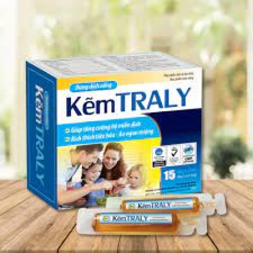 Kẽm Traly - Thực phẩm chức năng tăng cường hệ miễn dịch