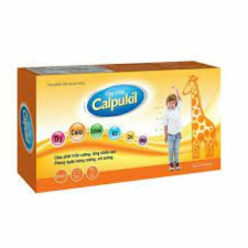 Ống uống Calpukil - Thực phẩm chức năng bổ sung vitamin