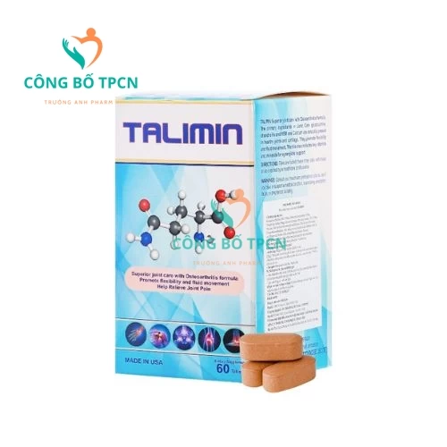 Talimin - Giúp bổ sung canxi, giảm thoái hóa xương khớp hiệu quả