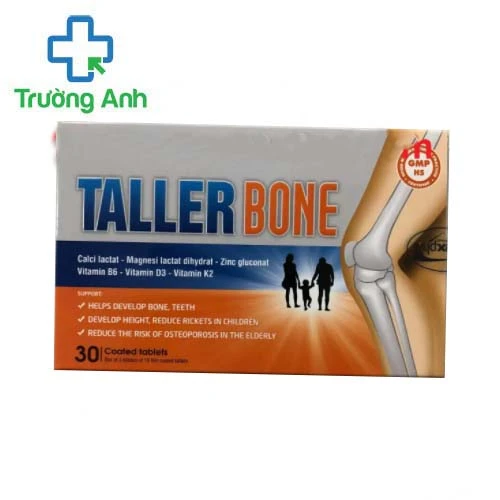 Taller Bone - Giúp bổ sung canxi, vitamin D3 cho cơ thể