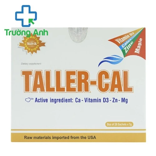 Taller cal - Giúp bổ sung vitamin và khoáng chất cho xương chắc khỏe