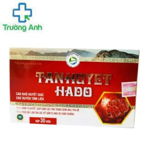 TanHuyet Hado - Hỗ trợ giảm tình trạng sưng đau phù nề