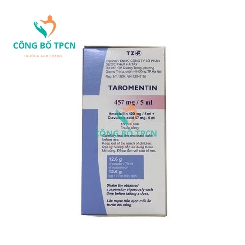 Taromentin Lọ 12.6g - Thuốc điều trị nhiễm khuẩn hiệu quả