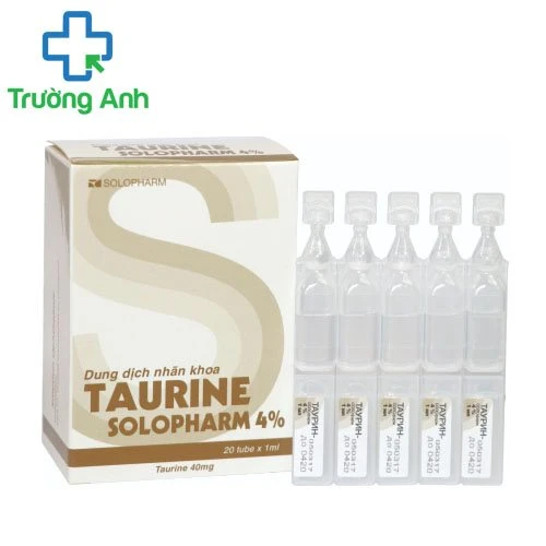 Taurine Solopharm​ - Giúp điều trị loạn dưỡng giác mạc, viêm giác mạc