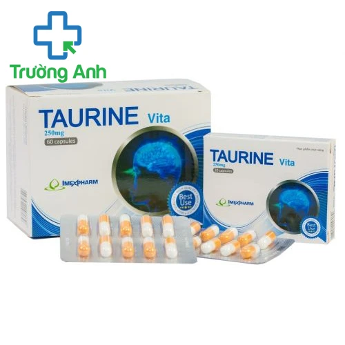 Taurine vita 250mg - Giúp tăng cường phát triển trí tuệ, cải thiện thị lực