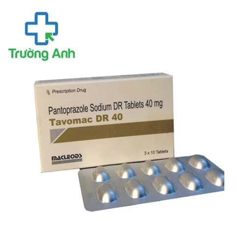 Tavomac DR 40 - Thuốc điều trị và dự phòng loét dạ dày tá tràng