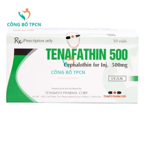 Tenafathin 500 Tenamyd - Điều trị điều trị tình trạng nhiễm khuẩn
