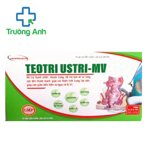 Teotri Ustri-MV – Hỗ trợ điều trị bệnh trĩ hiệu quả