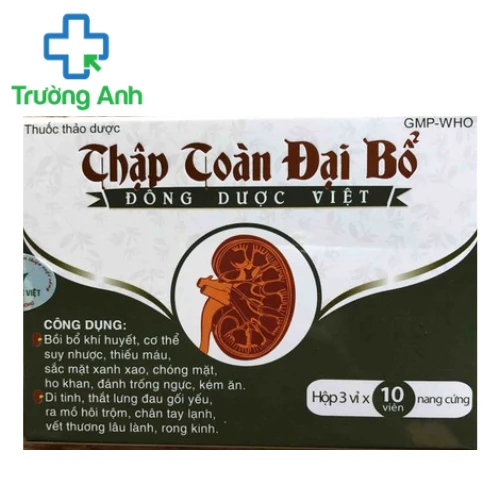 Thập toàn đại bổ Đông Dược Việt - Giúp bồi bổ khí huyết