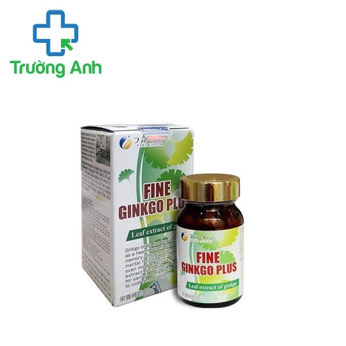 Fine Ginkgo Plus - Giúp tăng cường chức năng não bộ