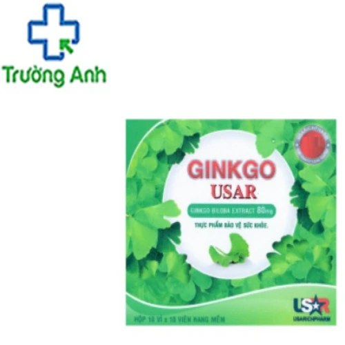 Ginkgo USAR - Tăng cường tuần hoàn máu não hiệu quả