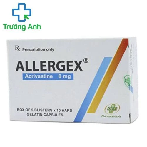 Allergex - Thuốc điều trị viêm mũi dị ứng, mày đay hiệu quả