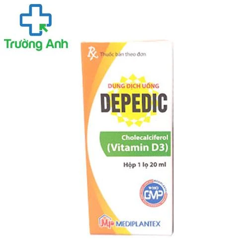 Depedic - Thuốc điều trị còi xương hiệu quả của TW Mediplantex. 