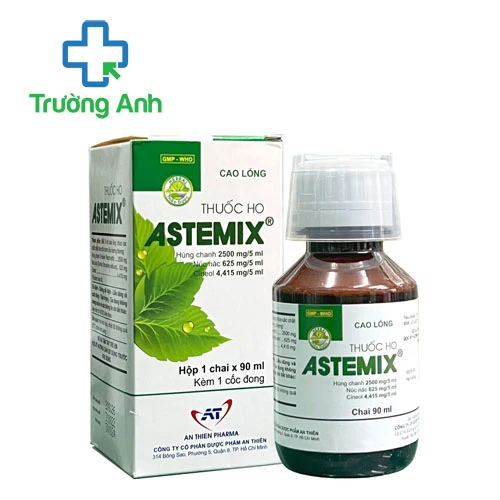 Thuốc ho Astemix 60ml An Thiên - Giúp cắt nhanh cơn ho hiệu quả