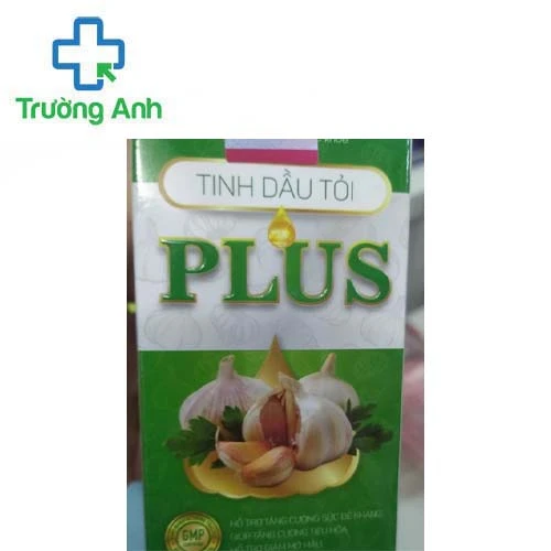 Tinh Dầu Tỏi Plus - Hỗ trợ giảm cholesterol và lipid trong máu