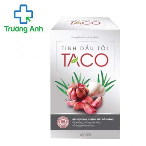 Tinh Dầu Tỏi Taco - Giúp tăng cường tiêu hóa, hỗ trợ giảm mỡ máu
