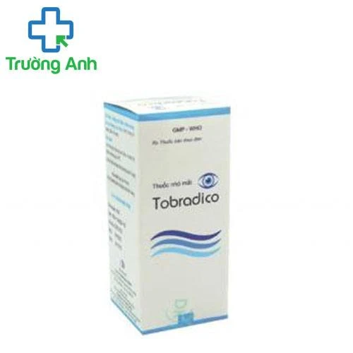 Tobradico - Dung dịch nhỏ mắt điều trị viêm giác mạc hiệu quả