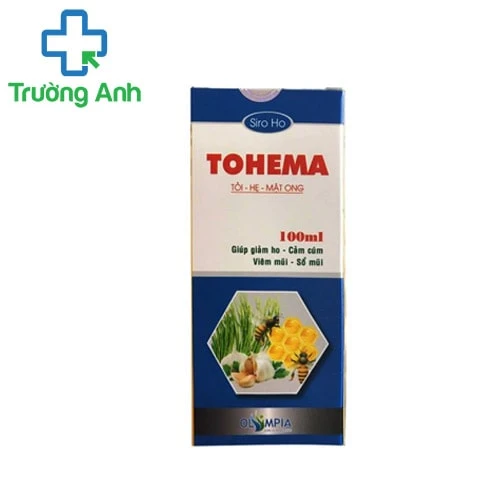 Tohema - Giúp giảm ho, làm ấm cổ họng hiệu quả