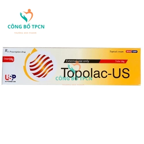 Topolac-US  - Giúp trị viêm da dị ứng hiệu quả của US PHARMA (10 hộp)