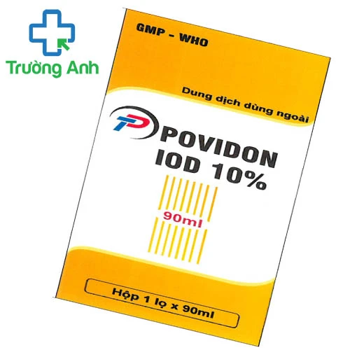 Dung dịch dùng ngoài TP Povidon iod 10% 90ml Thành Phát