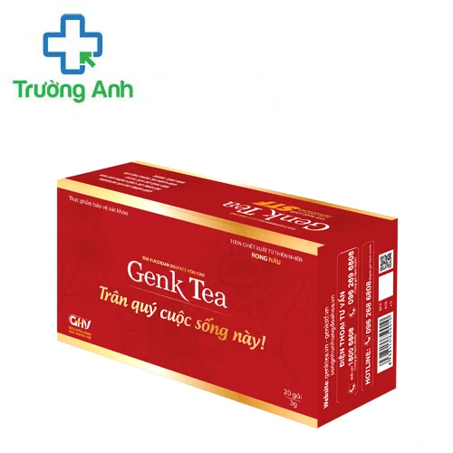 Trà Fucoidan Genk Tea - Hỗ trợ giảm tác dụng phụ của hóa chất