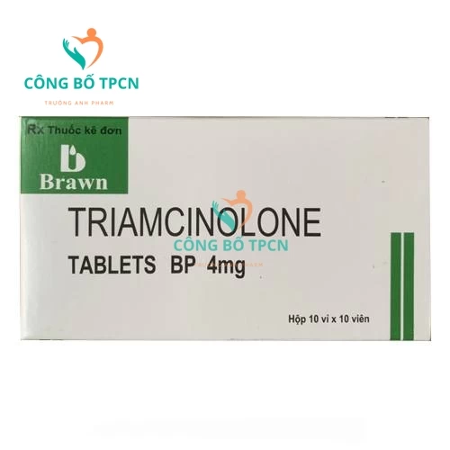 Triamcinolone - Thuốc điều trị viêm khớp, chống viêm hiệu quả