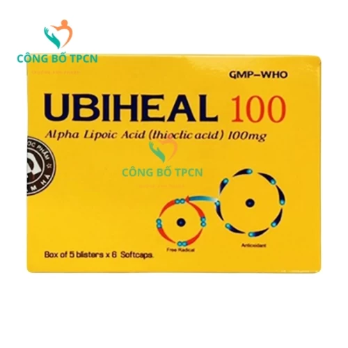 Ubiheal 100 Nam Hà - Thuốc điều trị rối loạn cảm giác hiệu quả