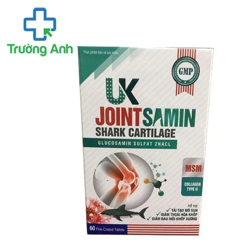 Uk Jointsamin Shark Cartilage - Hỗ trợ tăng cường dịch khớp